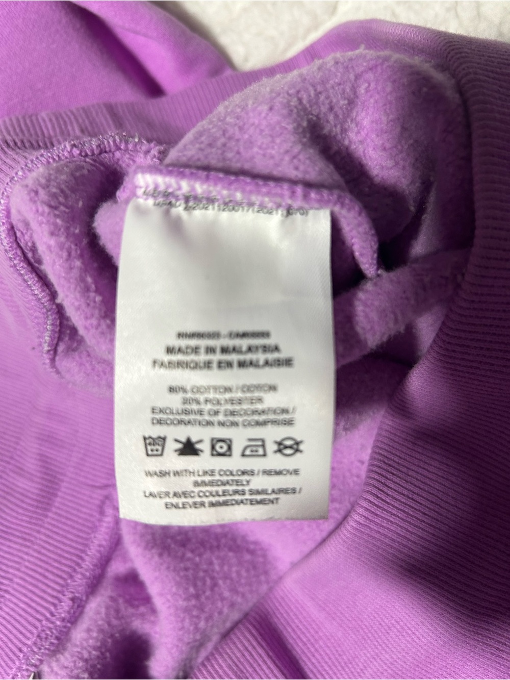 Nike Purple Fleece Joggers Size L 💜 - Picture 4 of 9